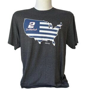 Fanatics Nascar Mens XL Gray Tshirt Brad Kieselowski Racing